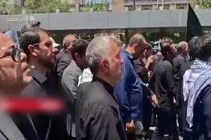 حضور وزیر آموزش و پرورش در مراسم تشییع برادر شهیدش/ ویدئو